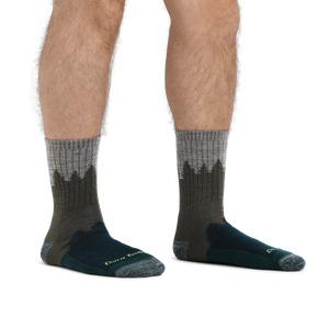 Number 2 Micro Crew Midweight Hiking Sock with Cushion - Men's