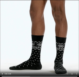 Shetland Crew Lightweight Lifestyle Socks for Women