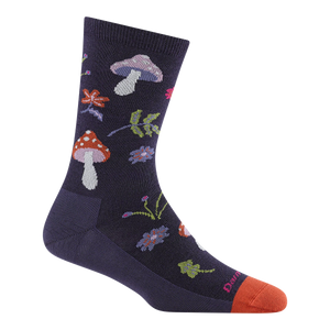 Shroom Bloom Crew Lightweight Lifestyle Socks for Women