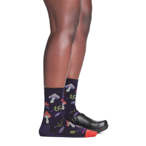 Shroom Bloom Crew Lightweight Lifestyle Socks for Women