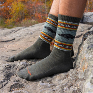 VanGrizzle Boot Midweight Hiking Sock for Men - F26