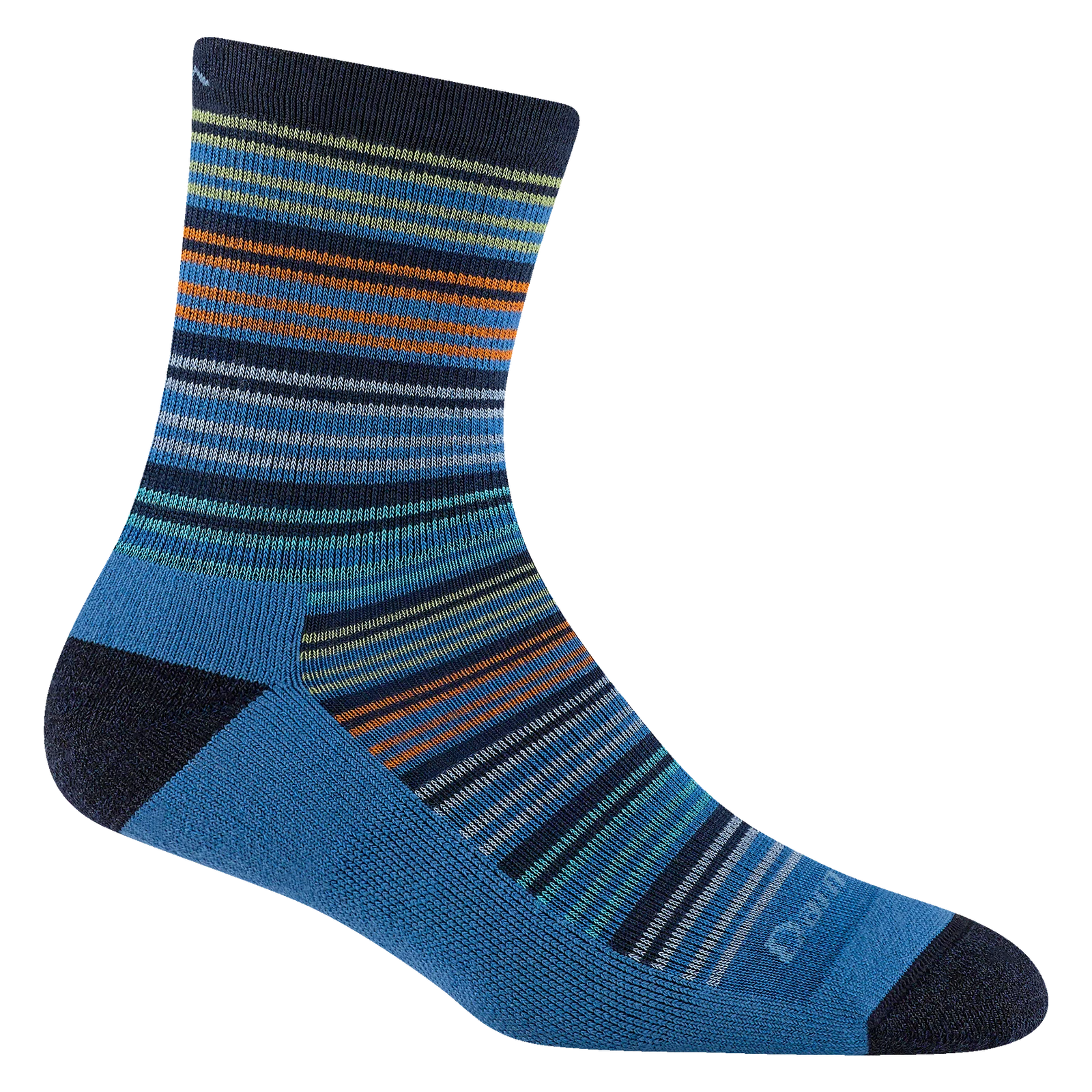Zebra Canyon Micro Crew Lightweight Hiking Sock for Kids - Stellar