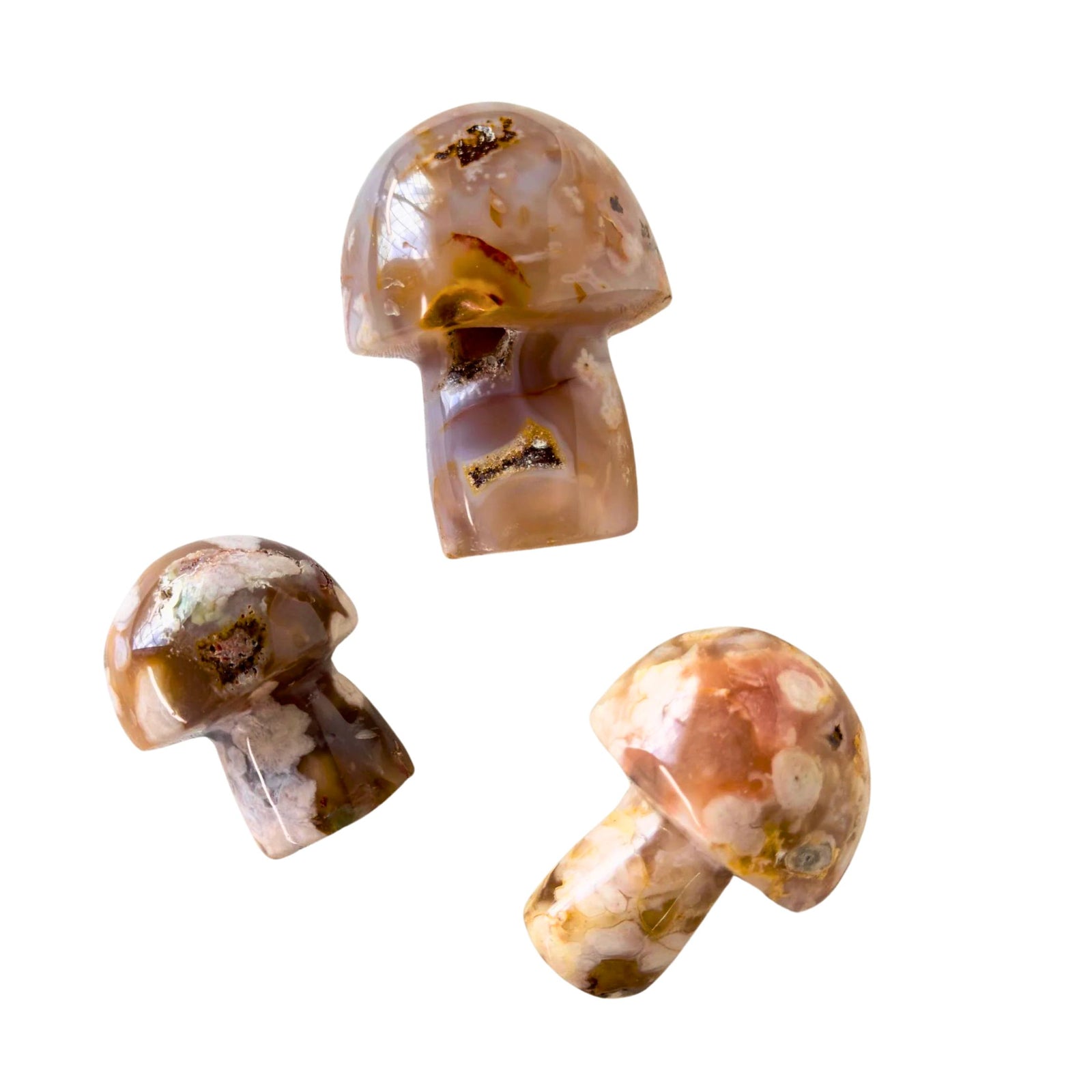 Agate Flower Mushroom