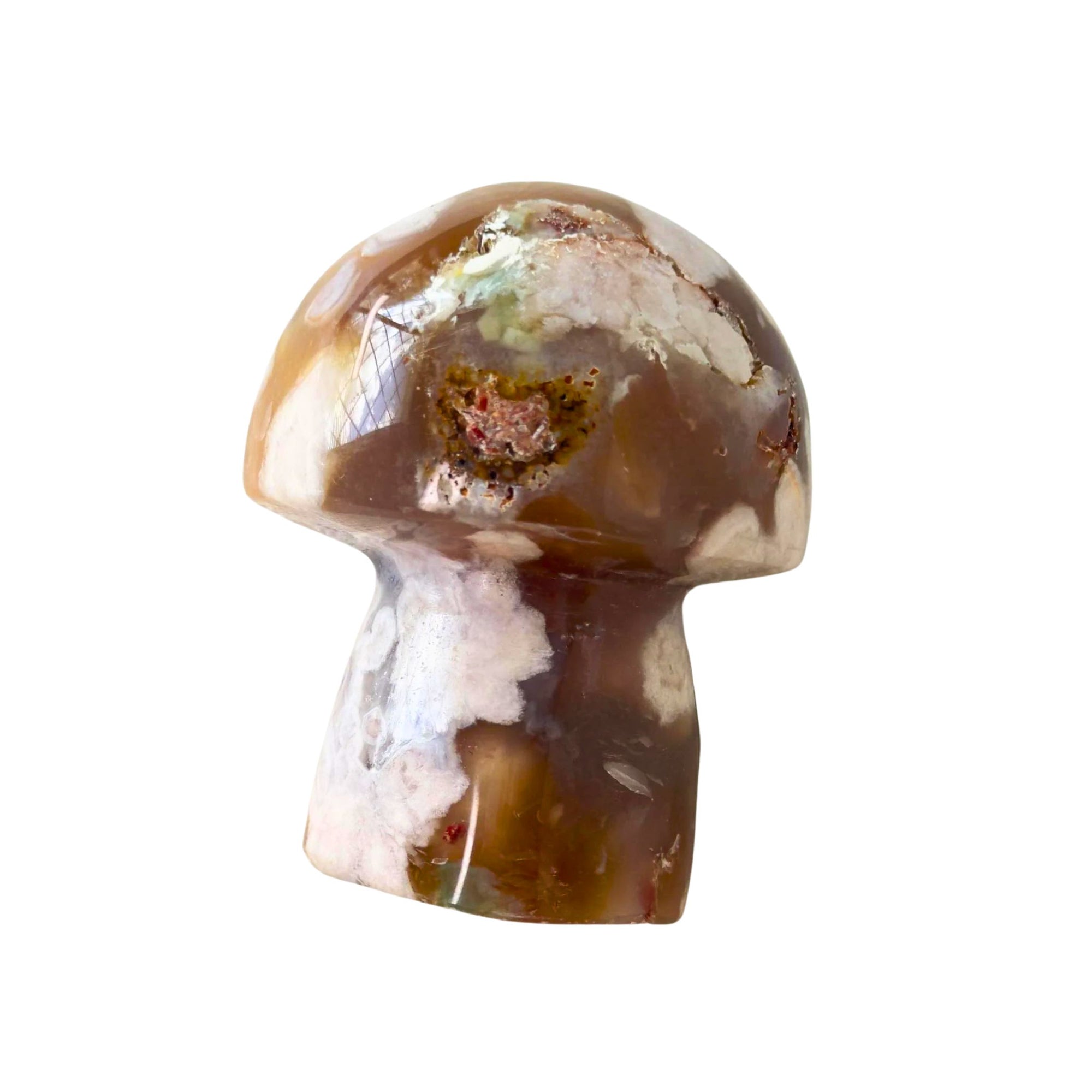 Agate Flower Mushroom