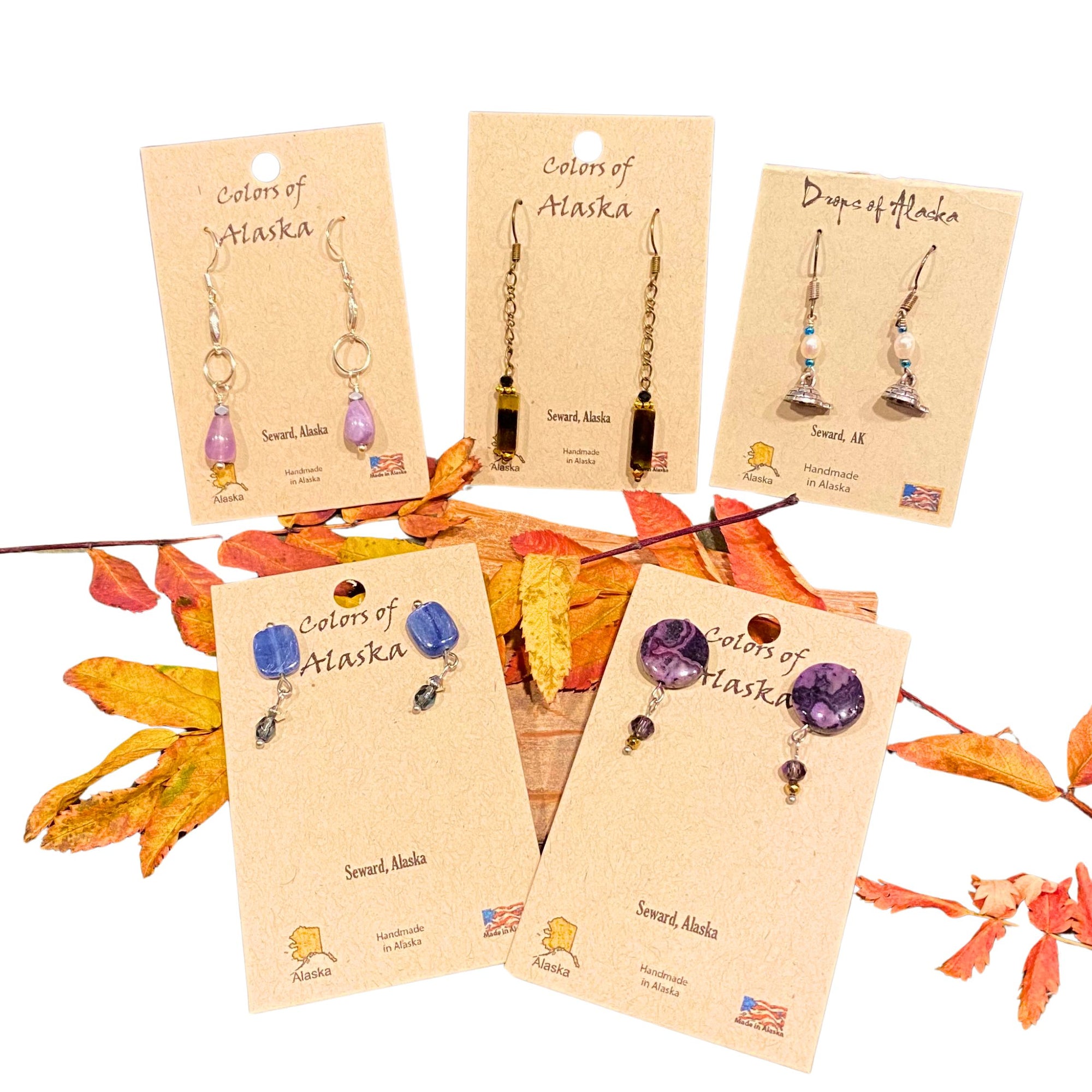 Memory Drops of AK Earrings