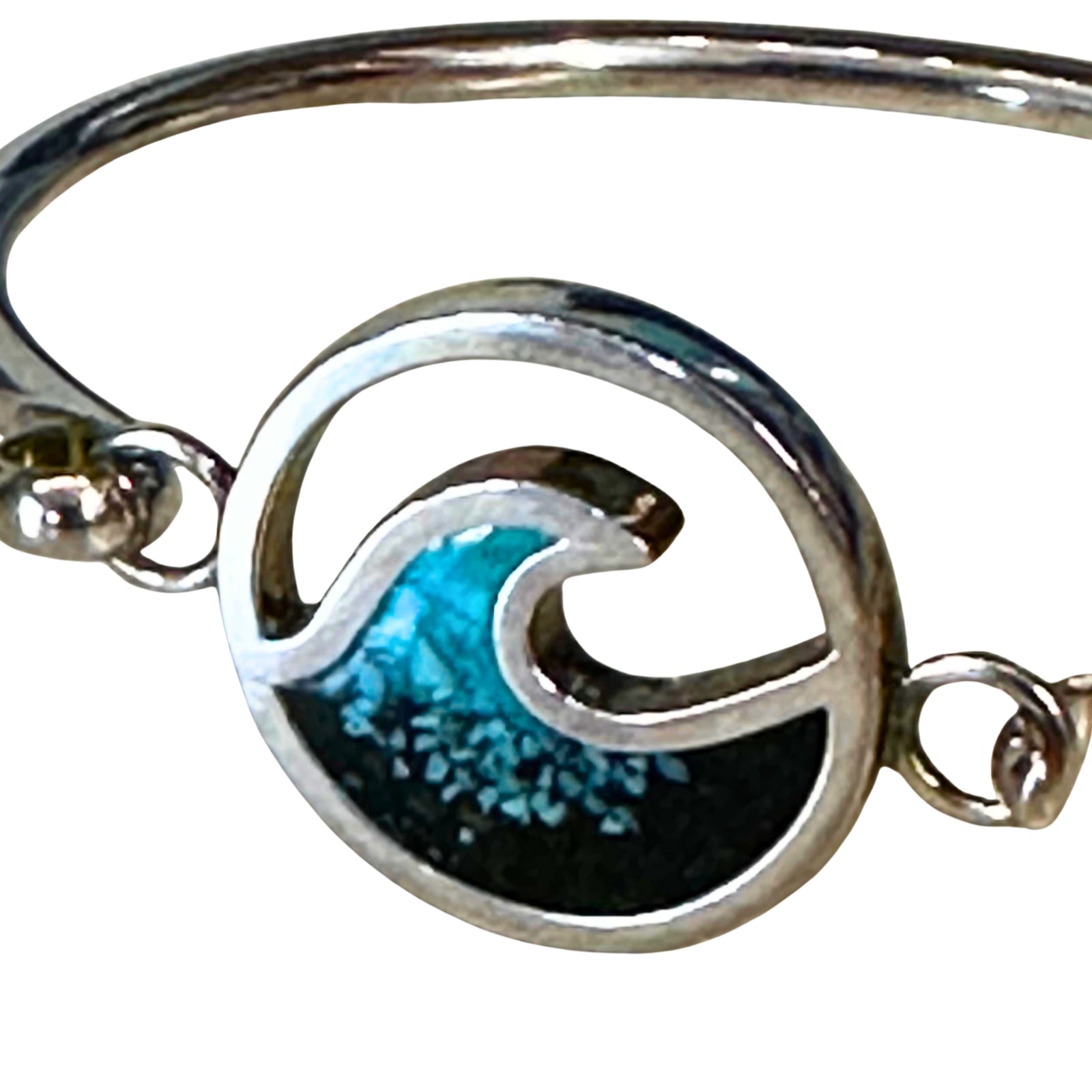 Cresting Wave Bracelet - Turquoise Gradient