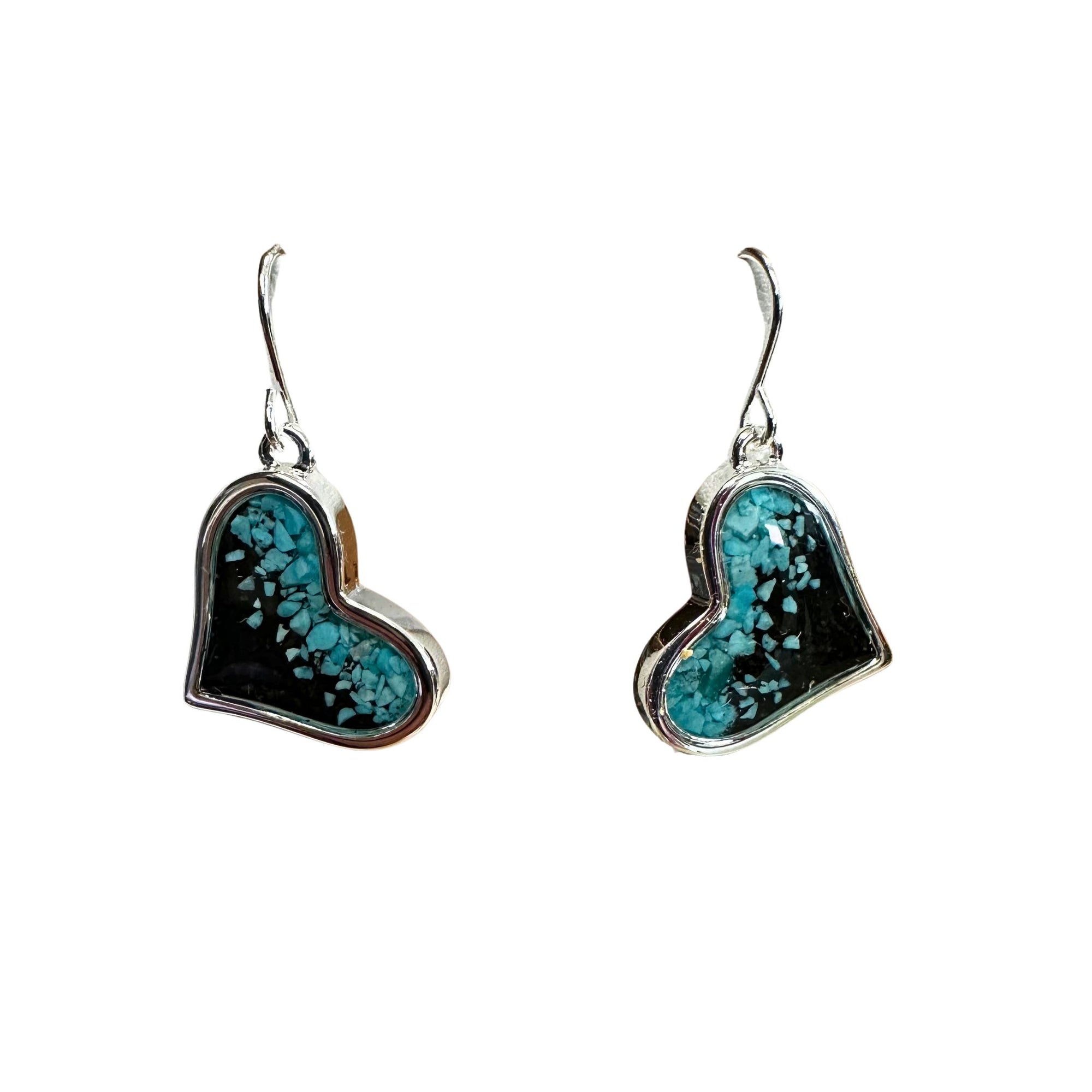 Explorer Heart Drop Earrings