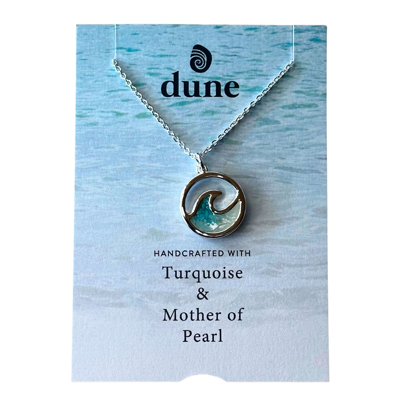 Dune Necklace - Turquoise Gradient