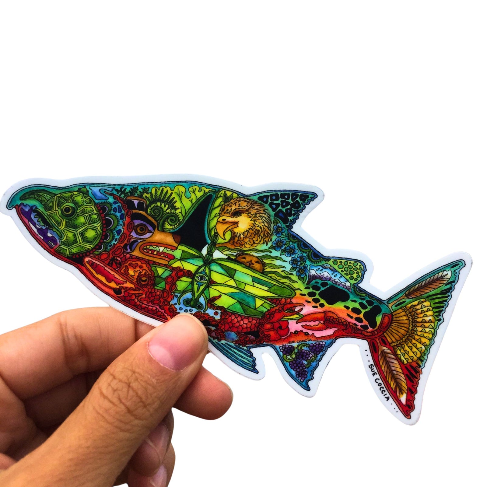 Sue Coccia Chinook Sticker