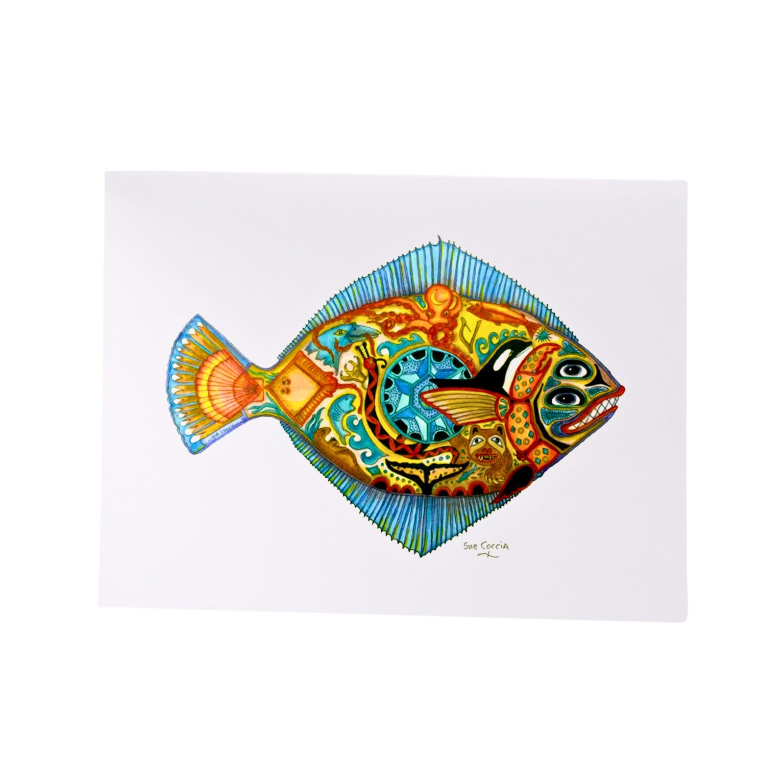 Sue Coccia Halibut Print