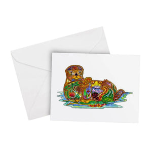 Sea Otter Notecard