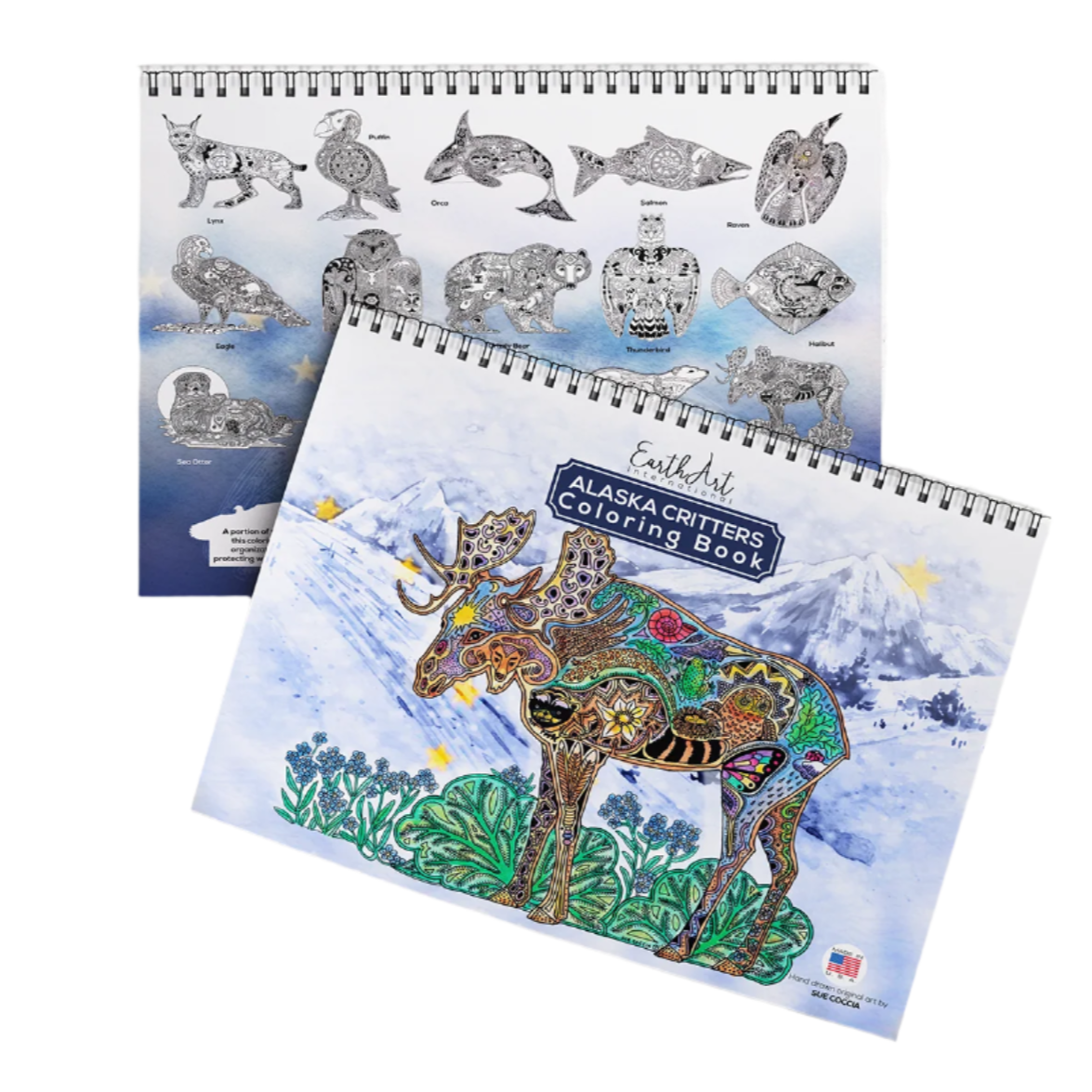 Alaska Critters Coloring Book