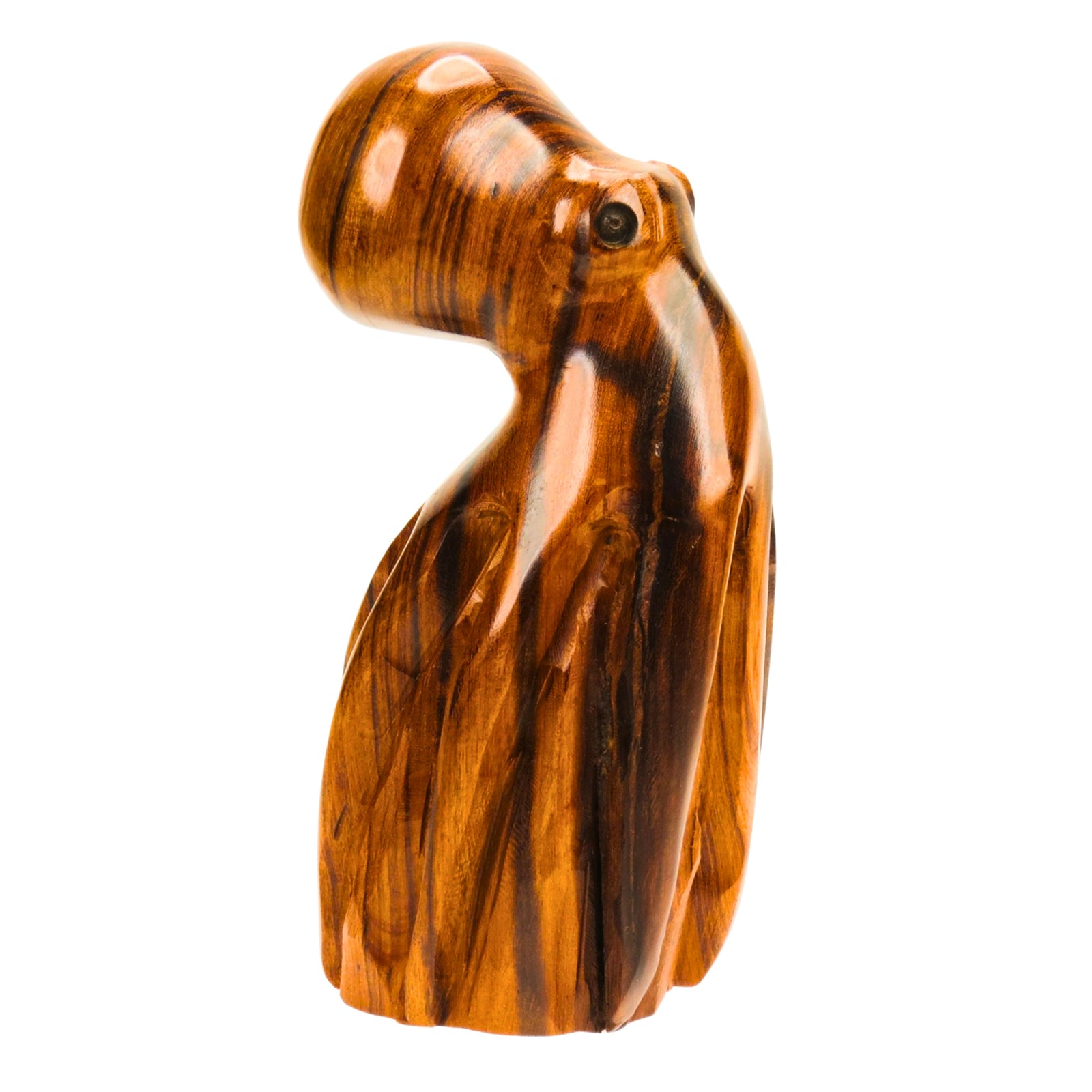 Octopus with Detail Ironwood Figurine