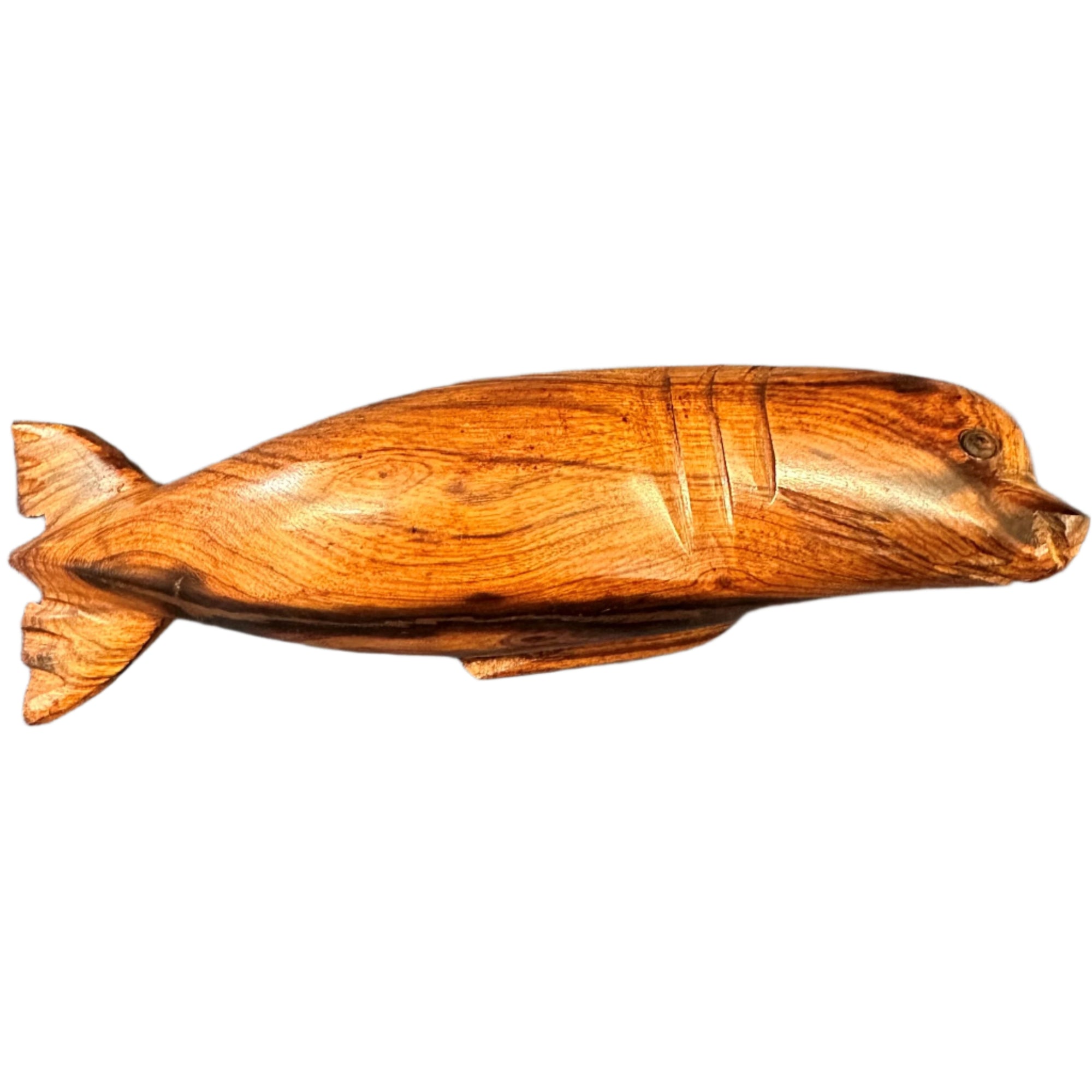 Seal Wood Figurine