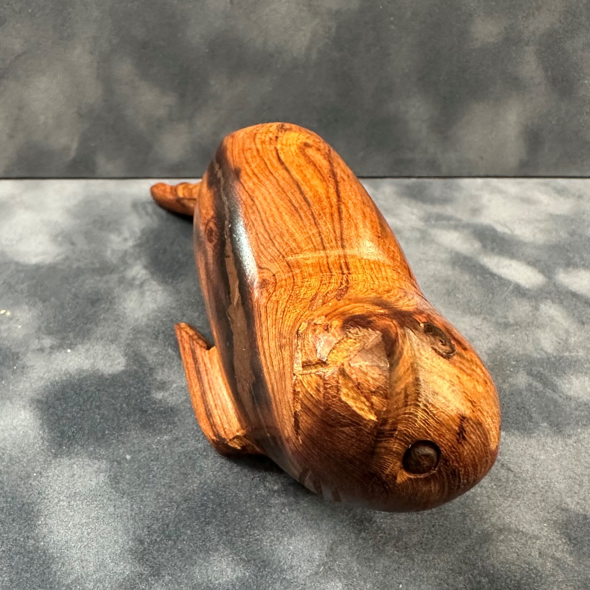 Seal Ironwood Figurine