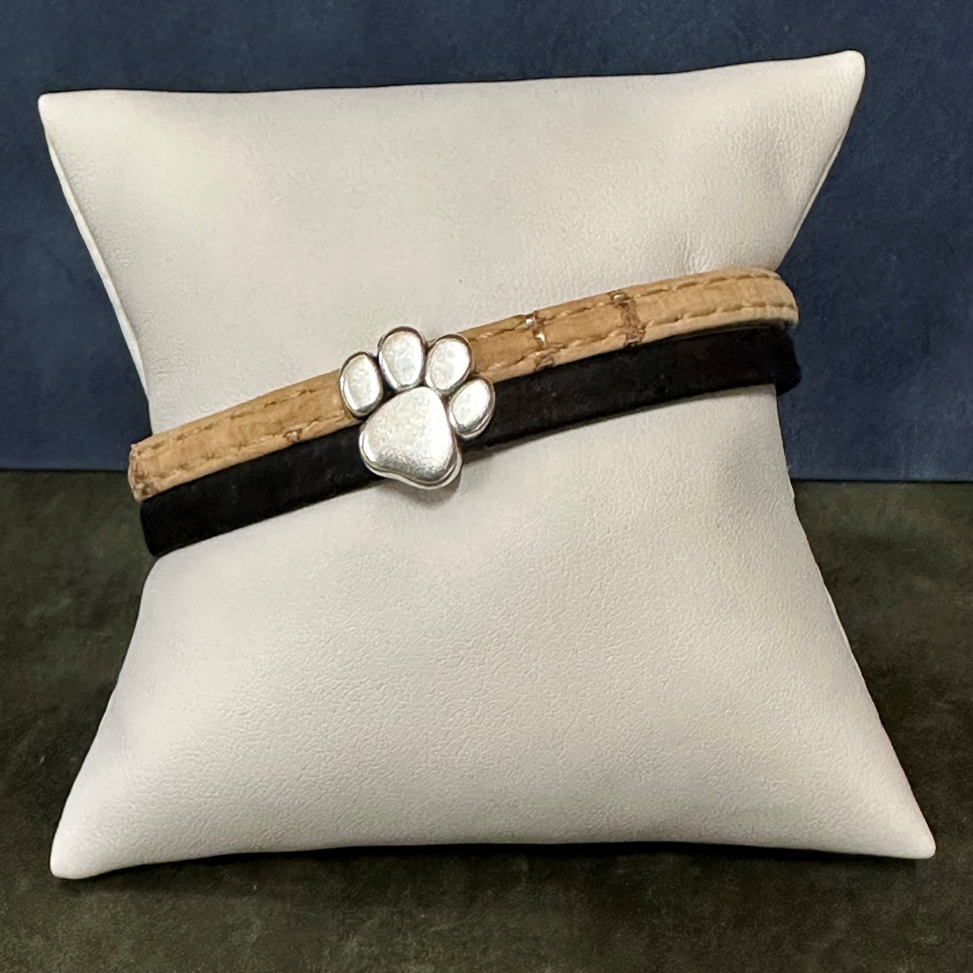 Large Paw Cork Classic Bracelet