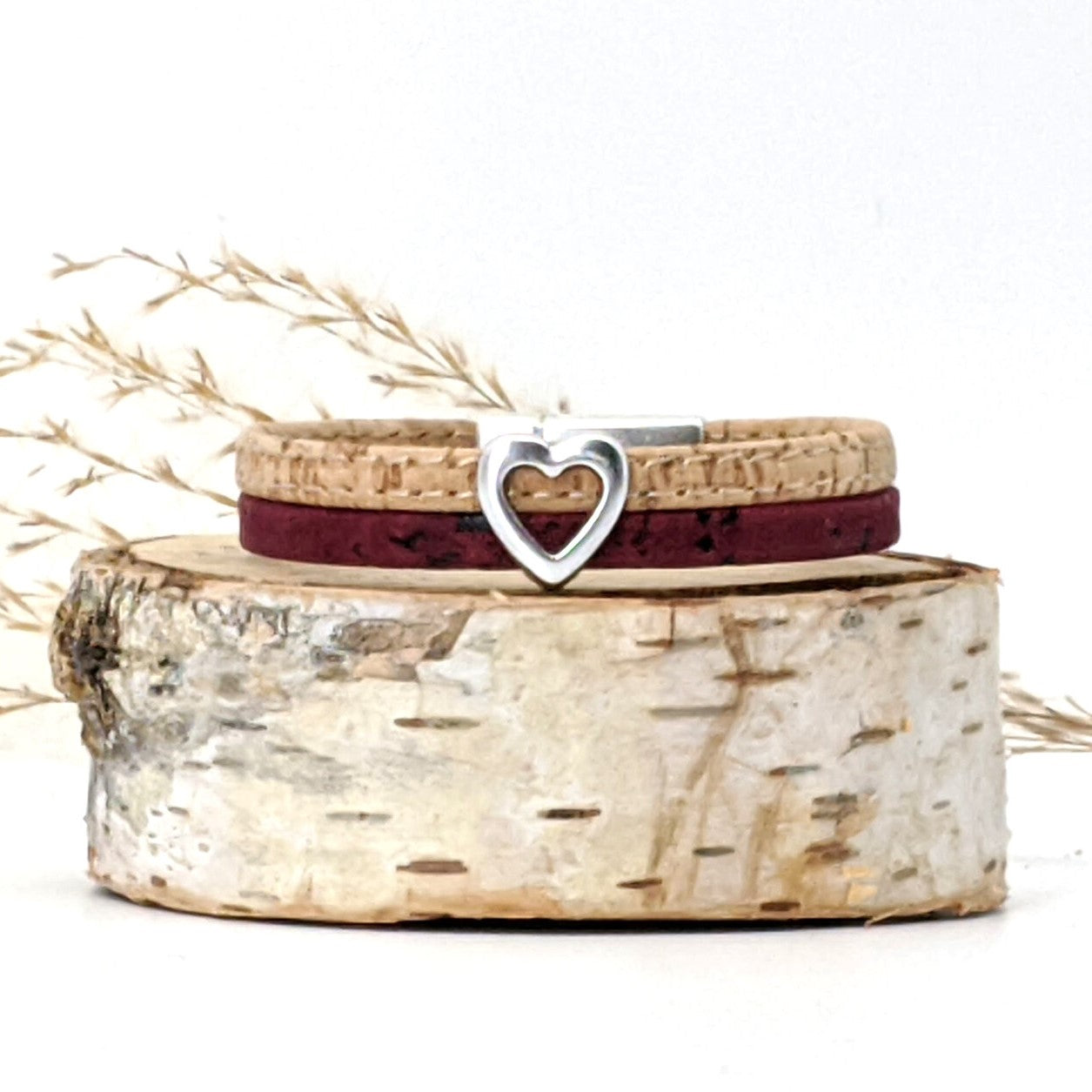 Open Heart Cork Classic Bracelet