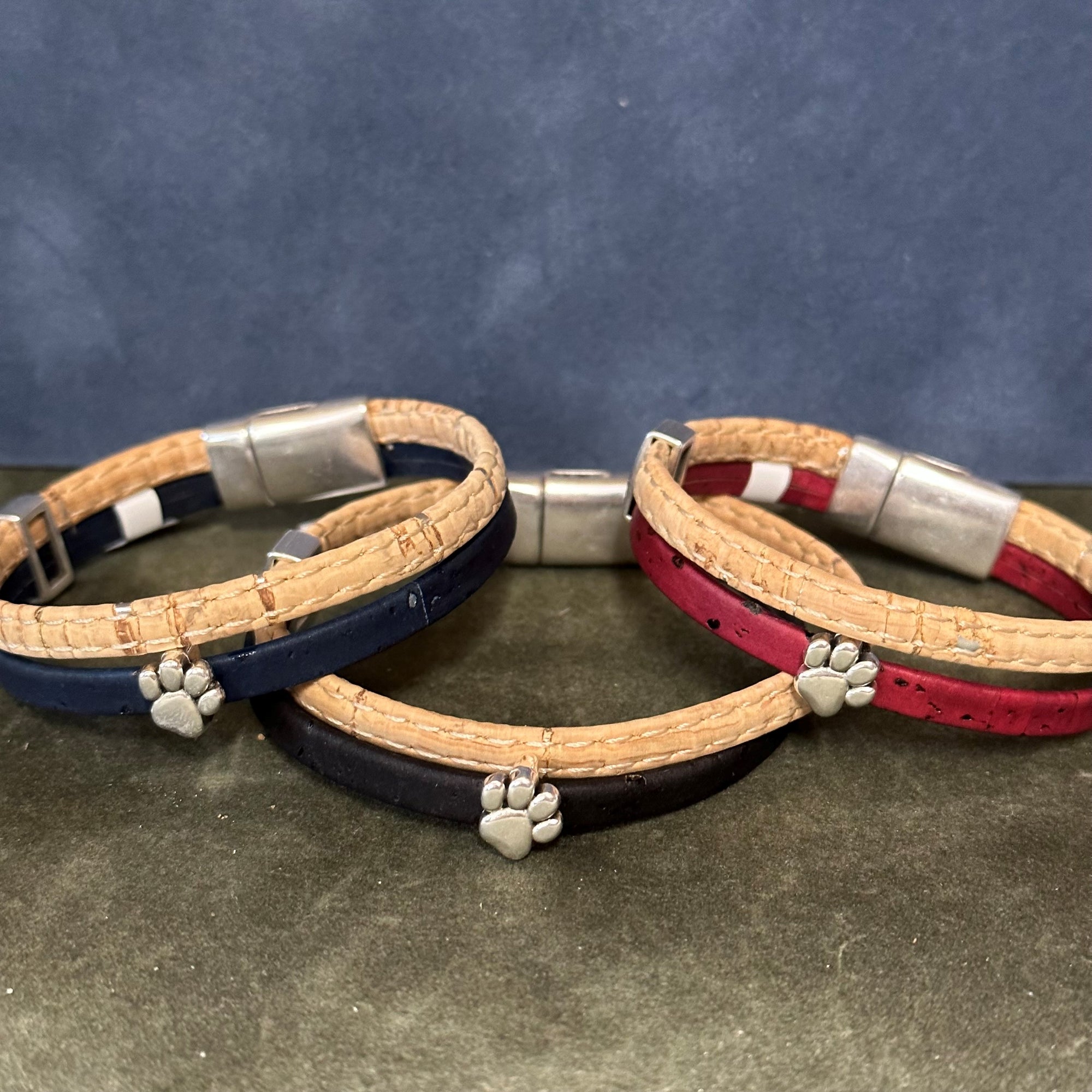 Small Paw Cork Classic Bracelet
