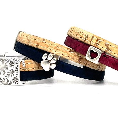 Small Paw Cork Classic Bracelet