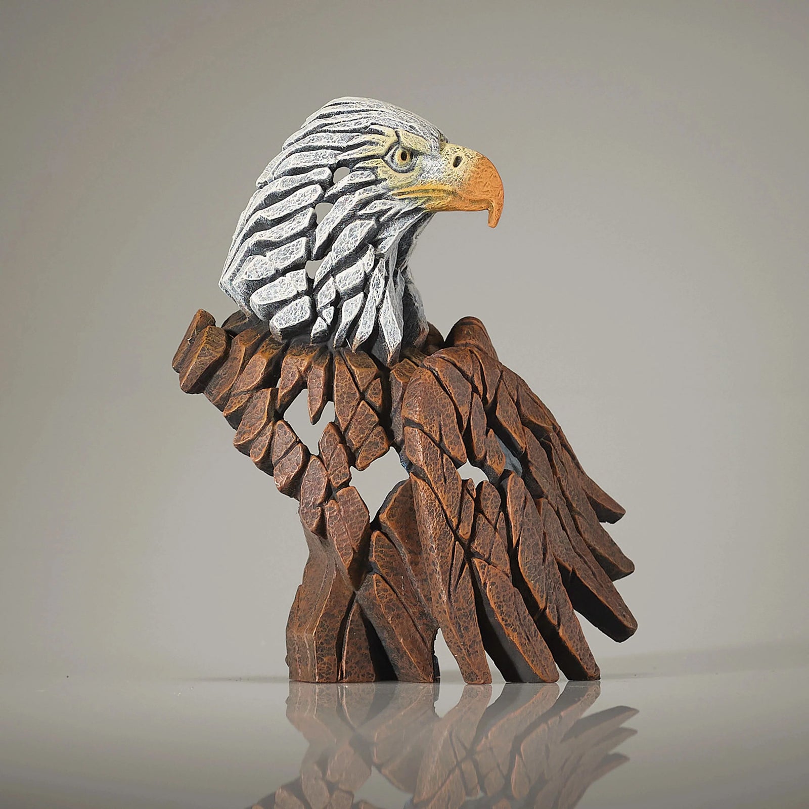 Miniature Bald Eagle Edge Sculpture