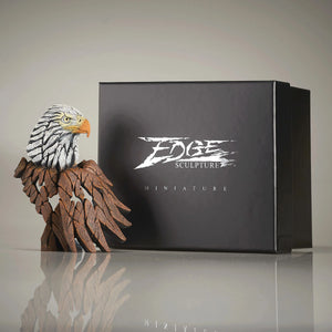 Miniature Bald Eagle Edge Sculpture