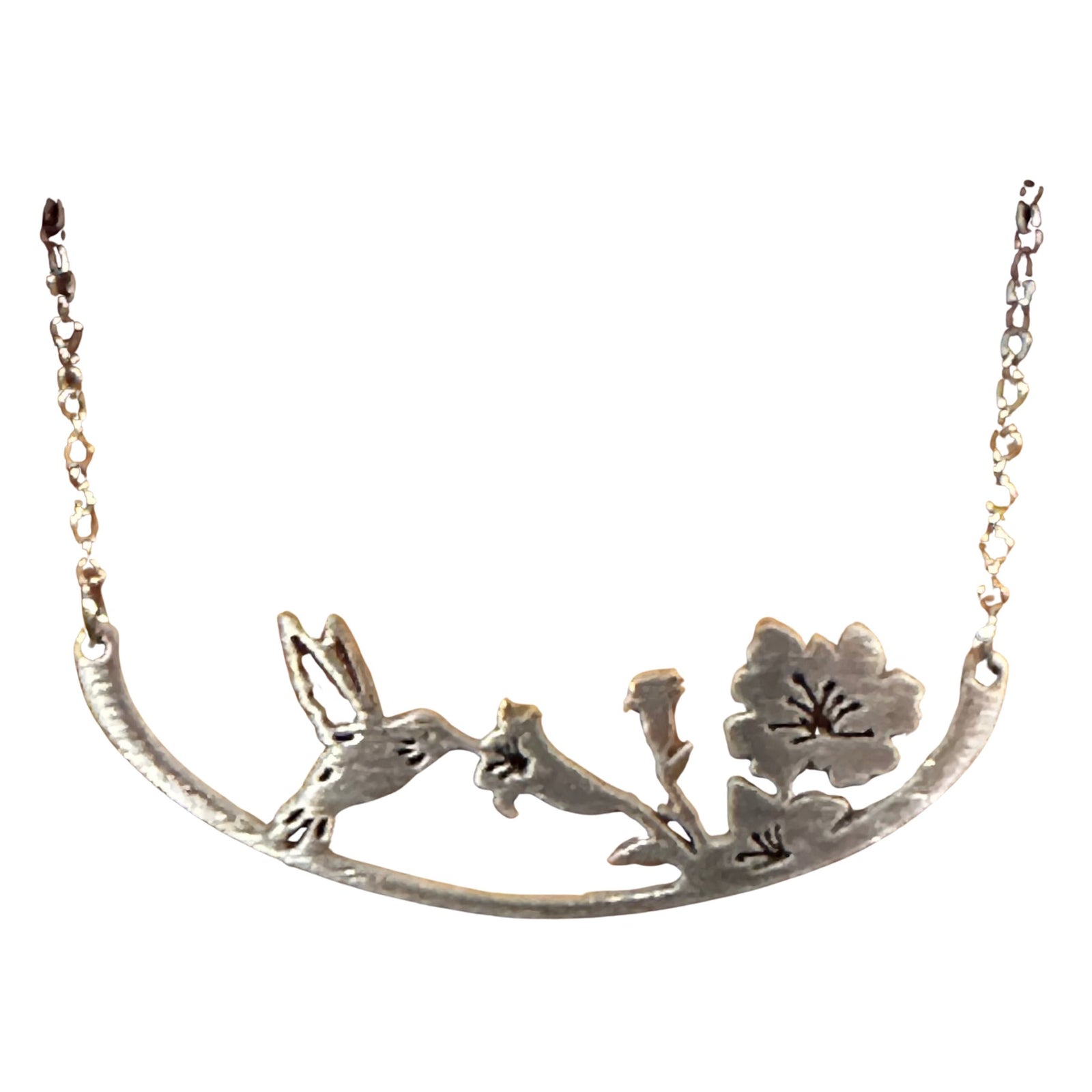 Hummingbird Necklace - In The Woods