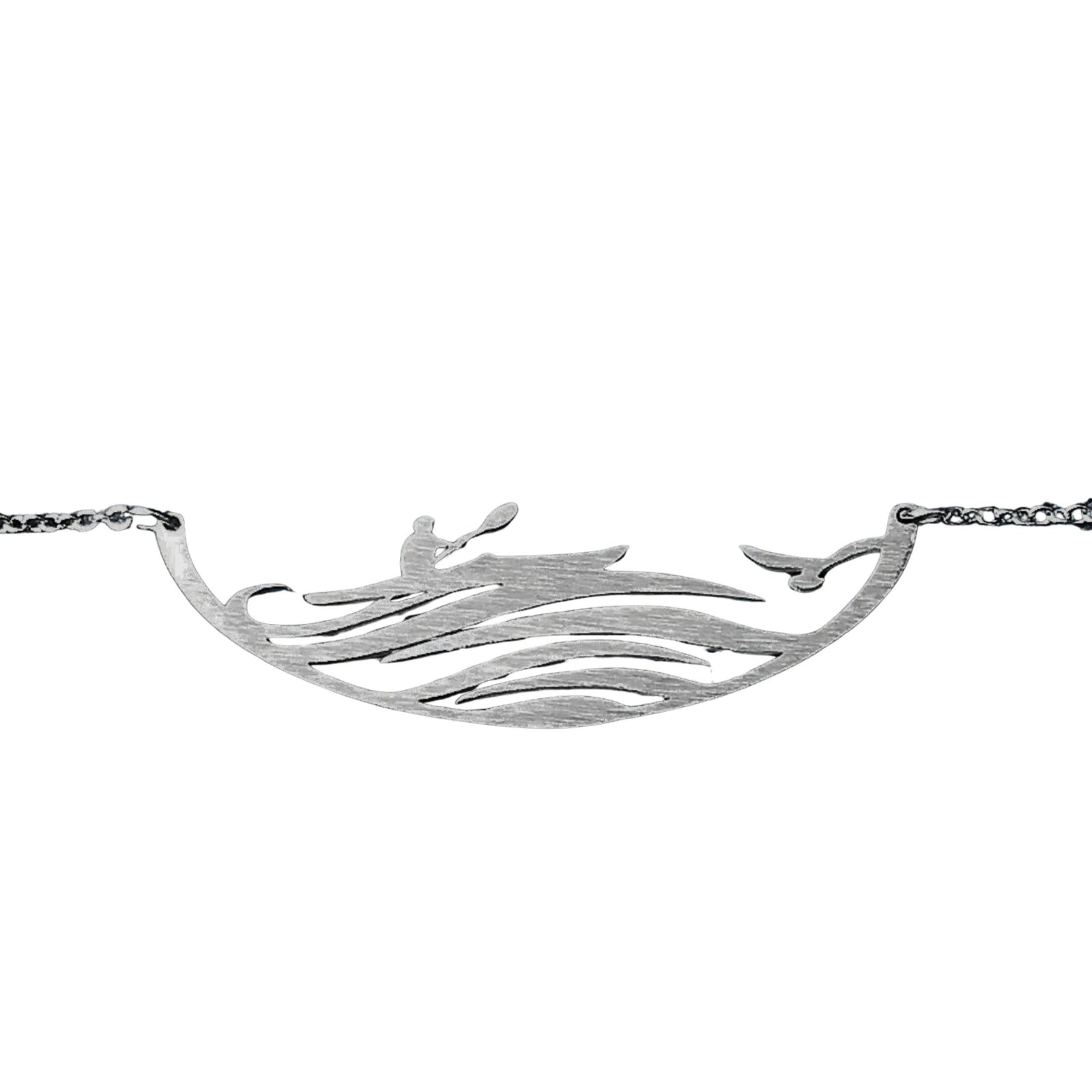 Kayaker Necklace - In The Wave