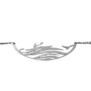 Kayaker Necklace - In The Wave