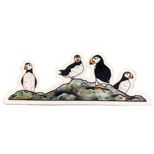 Puffin Group Sticker
