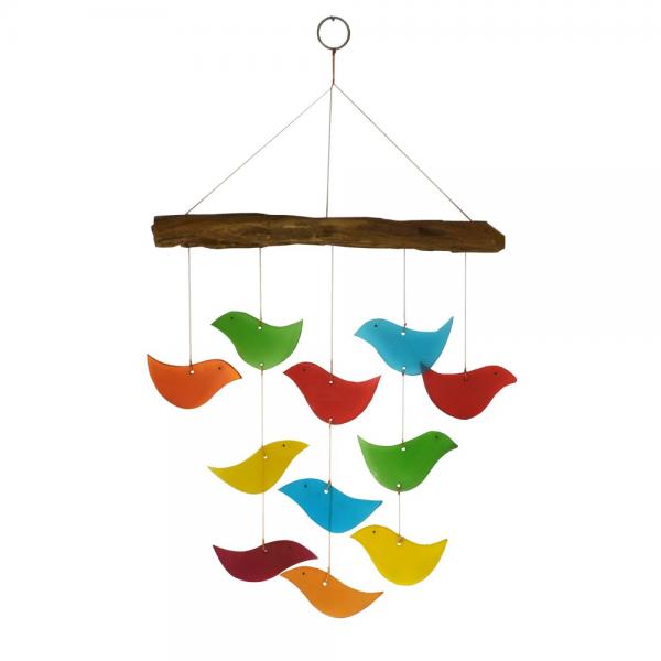 Bird Driftwood Wind Chime