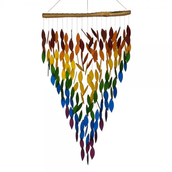 Premiere Rainbow Waterfall Glass Chime