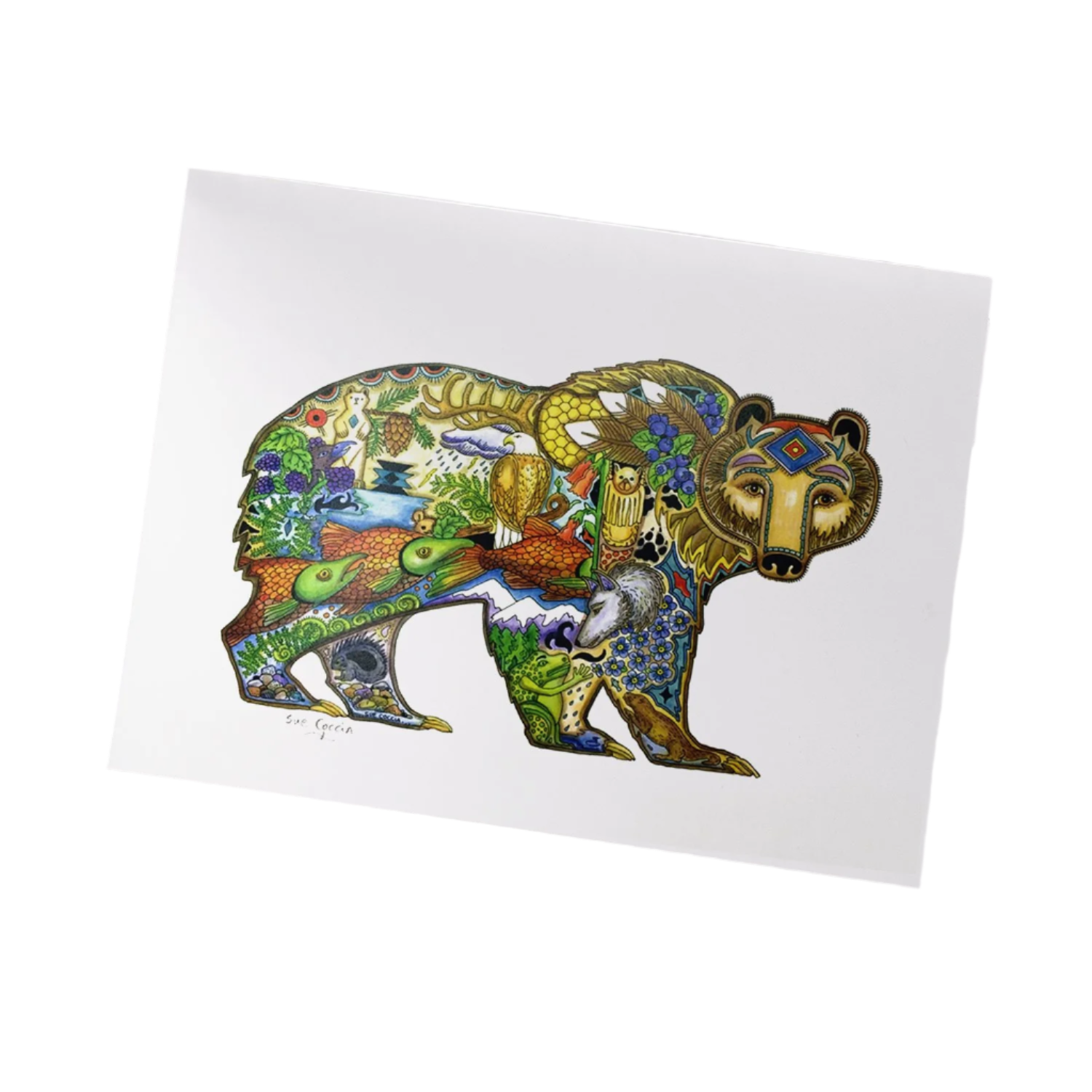 Sue Coccia Grizzly Print