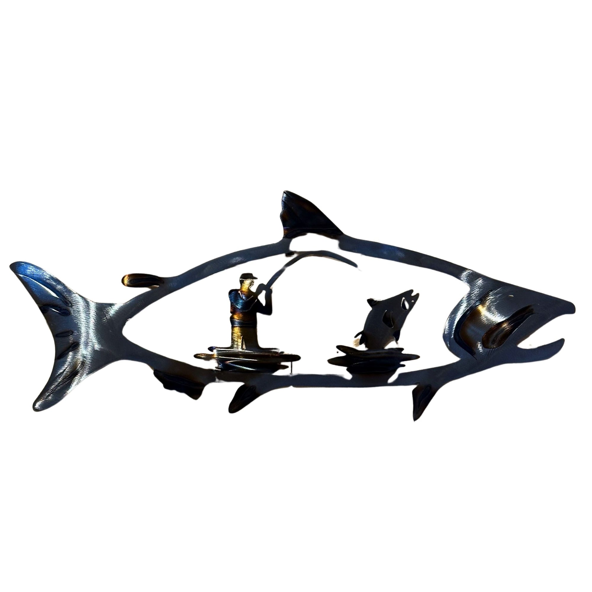 Fisherman in Fish