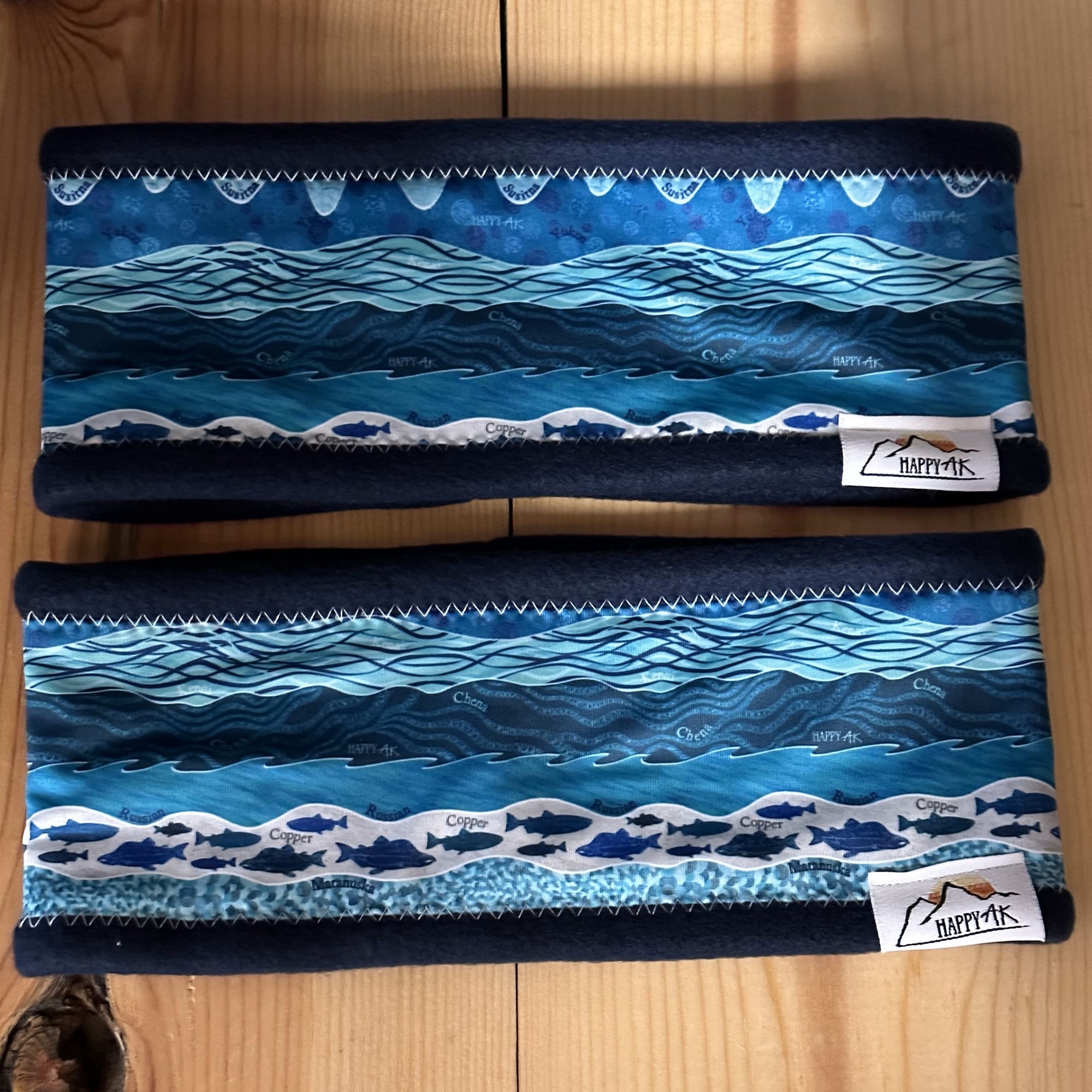 Happy AK Fleece Headband Assorted