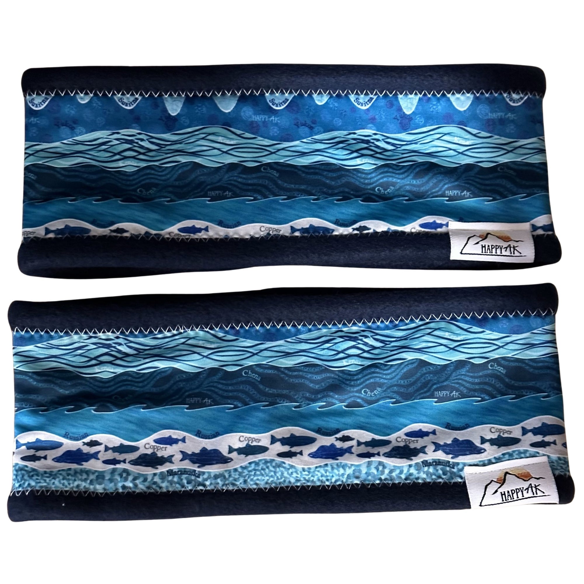 Happy AK Fleece Headband