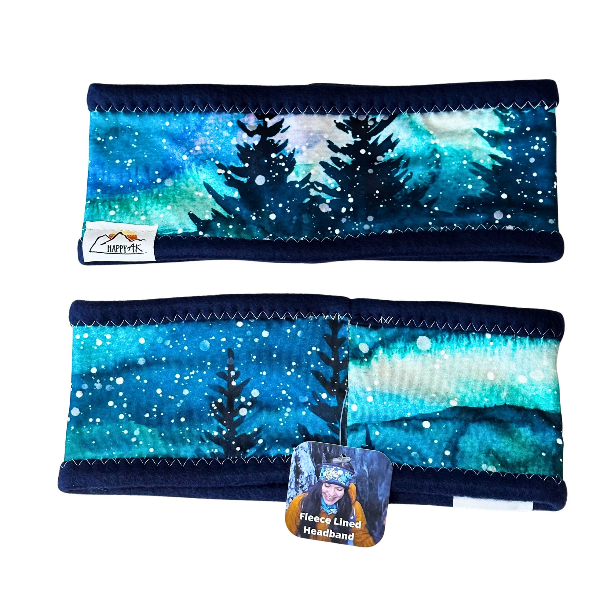 Happy AK Fleece Headband F25