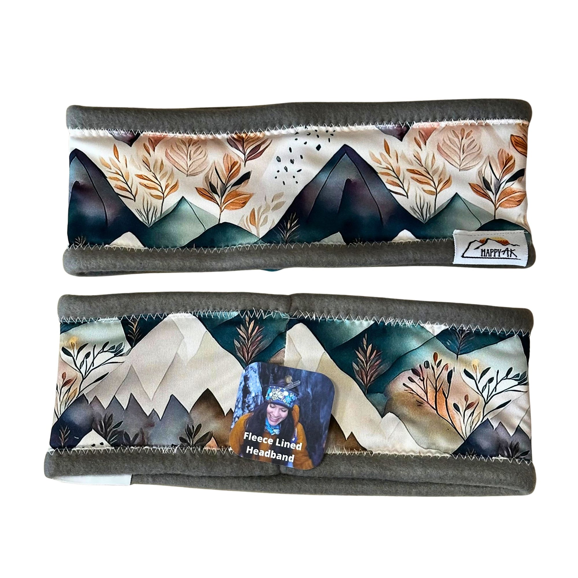 Happy AK Fleece Headband F25