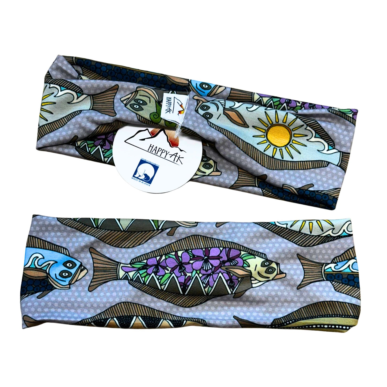 AK Halibut Headbands