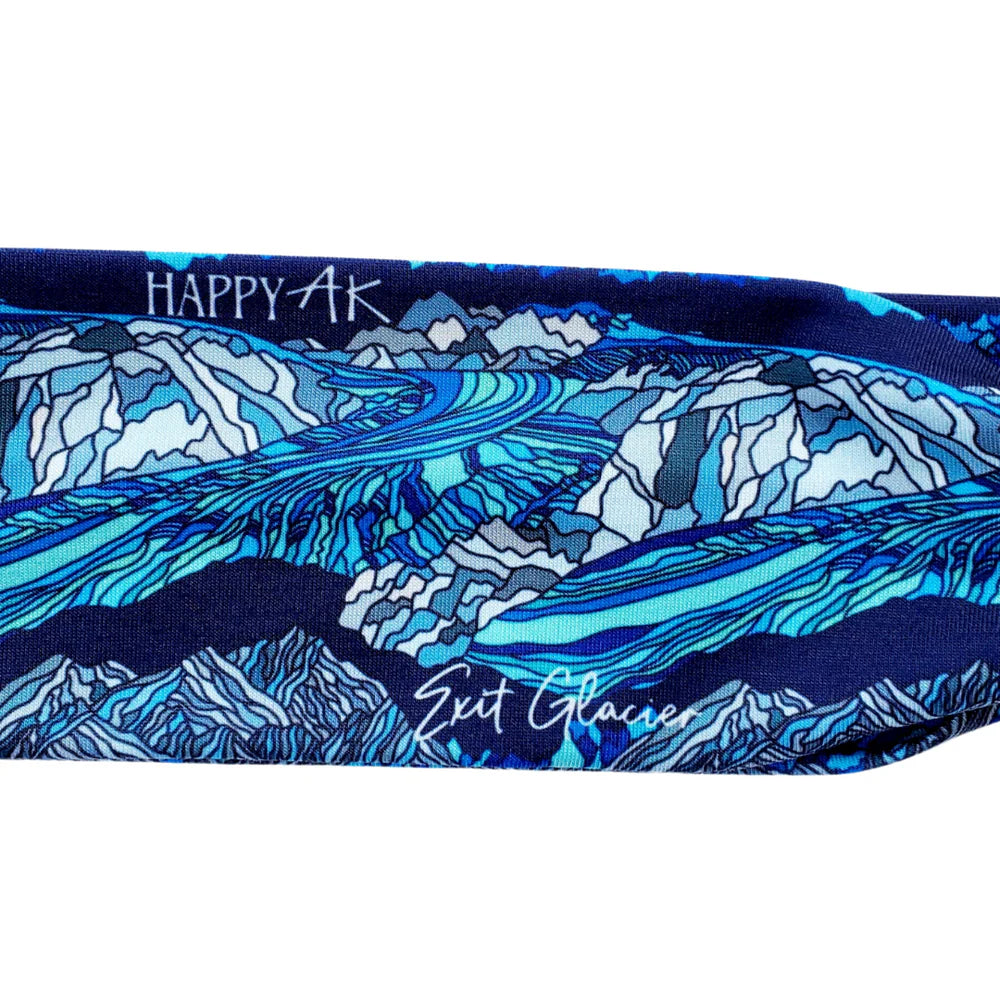 Alaska Glaciers Headband