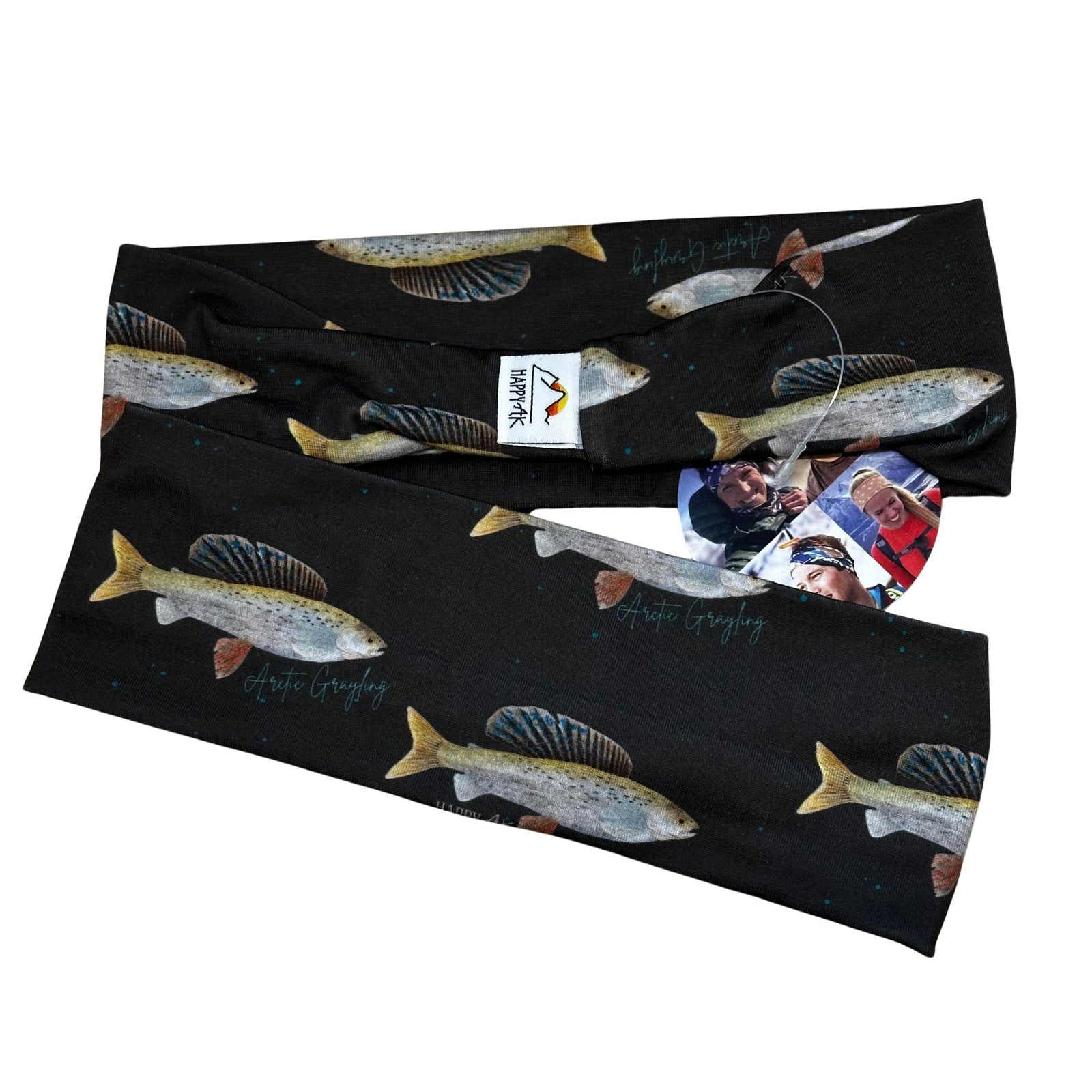 Alaska Fish Headband