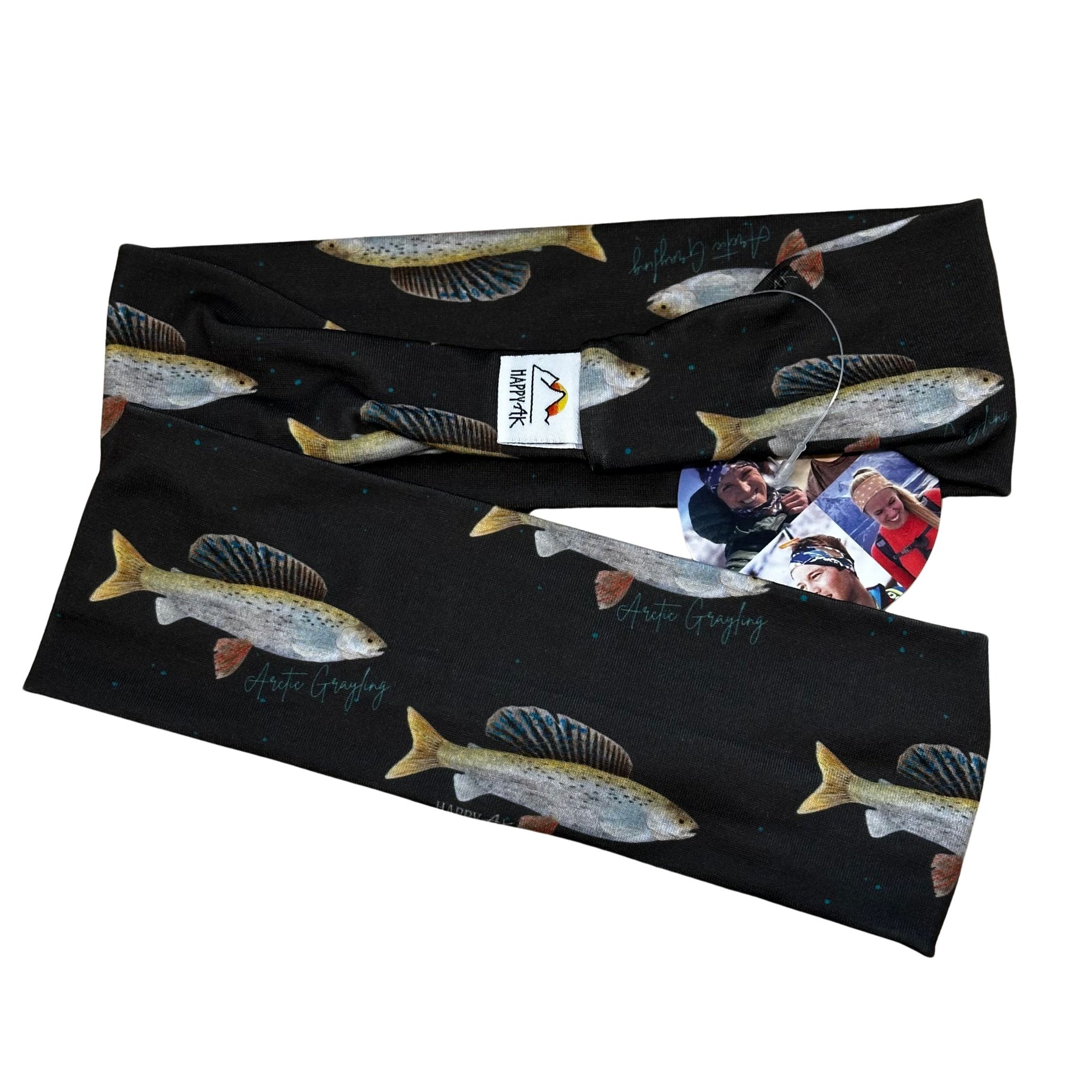Alaska Fish Headband