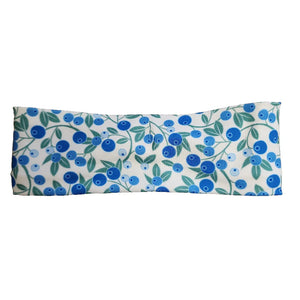 Blueberries on White Headband