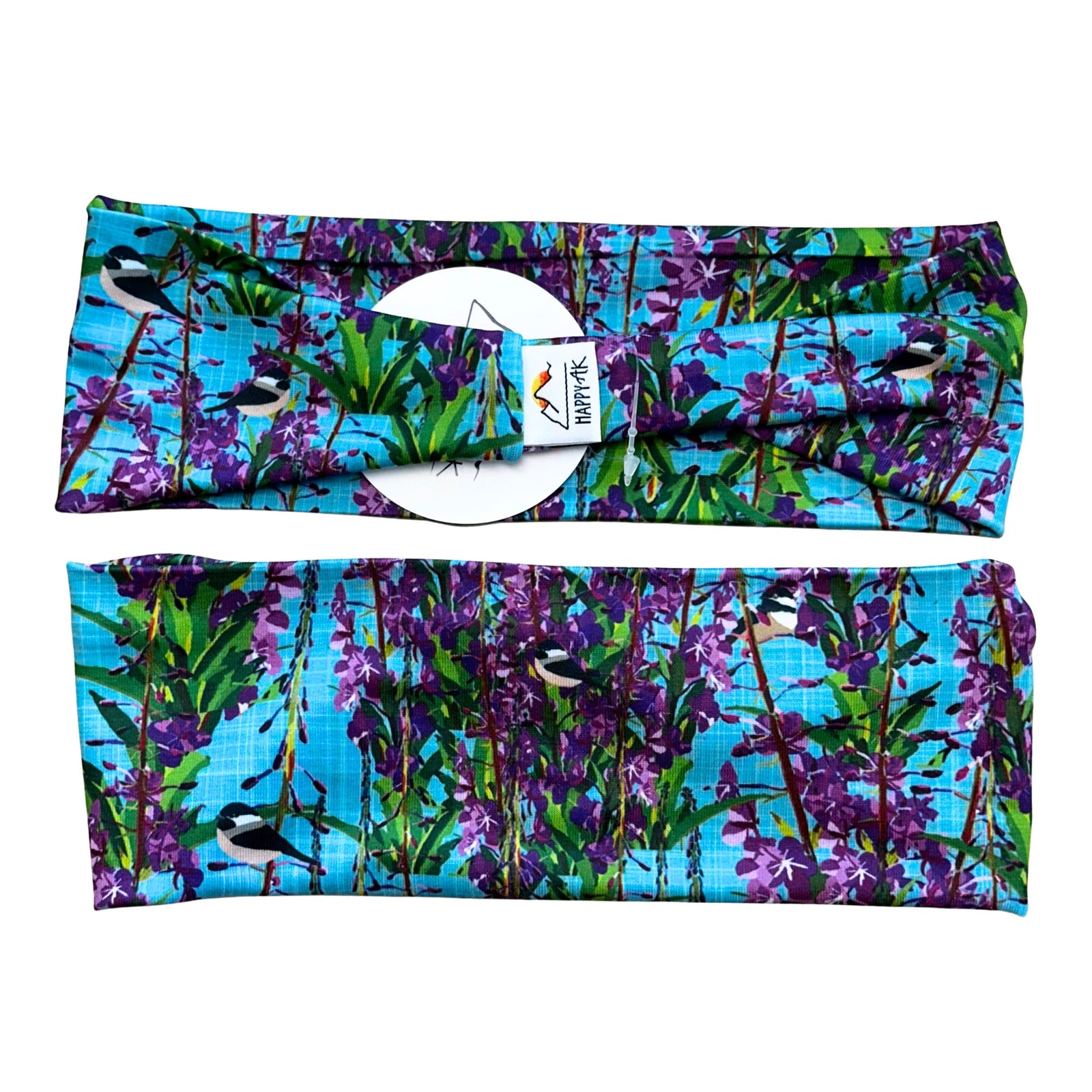 Fireweed Chickadees Headband