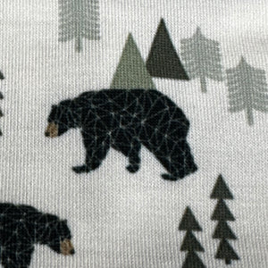 Geo Bear in Trees Headband