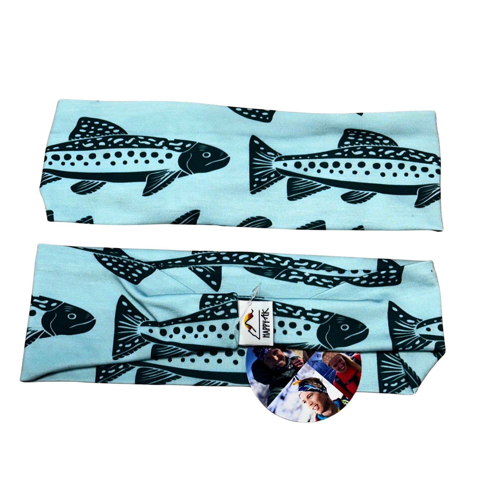 Green Fish Headband