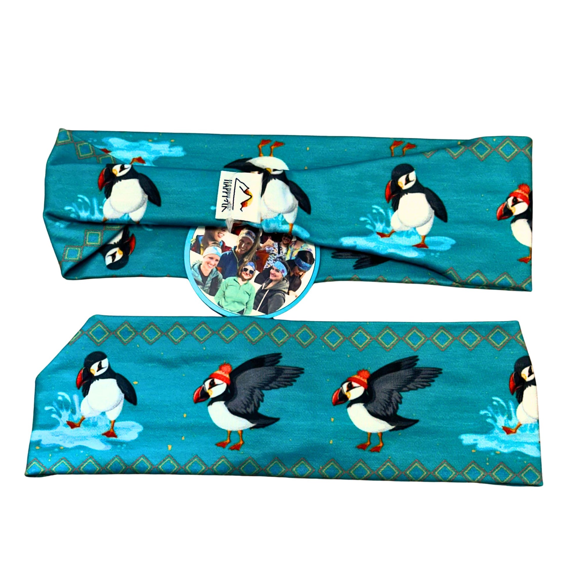 Horned Puffin Headband