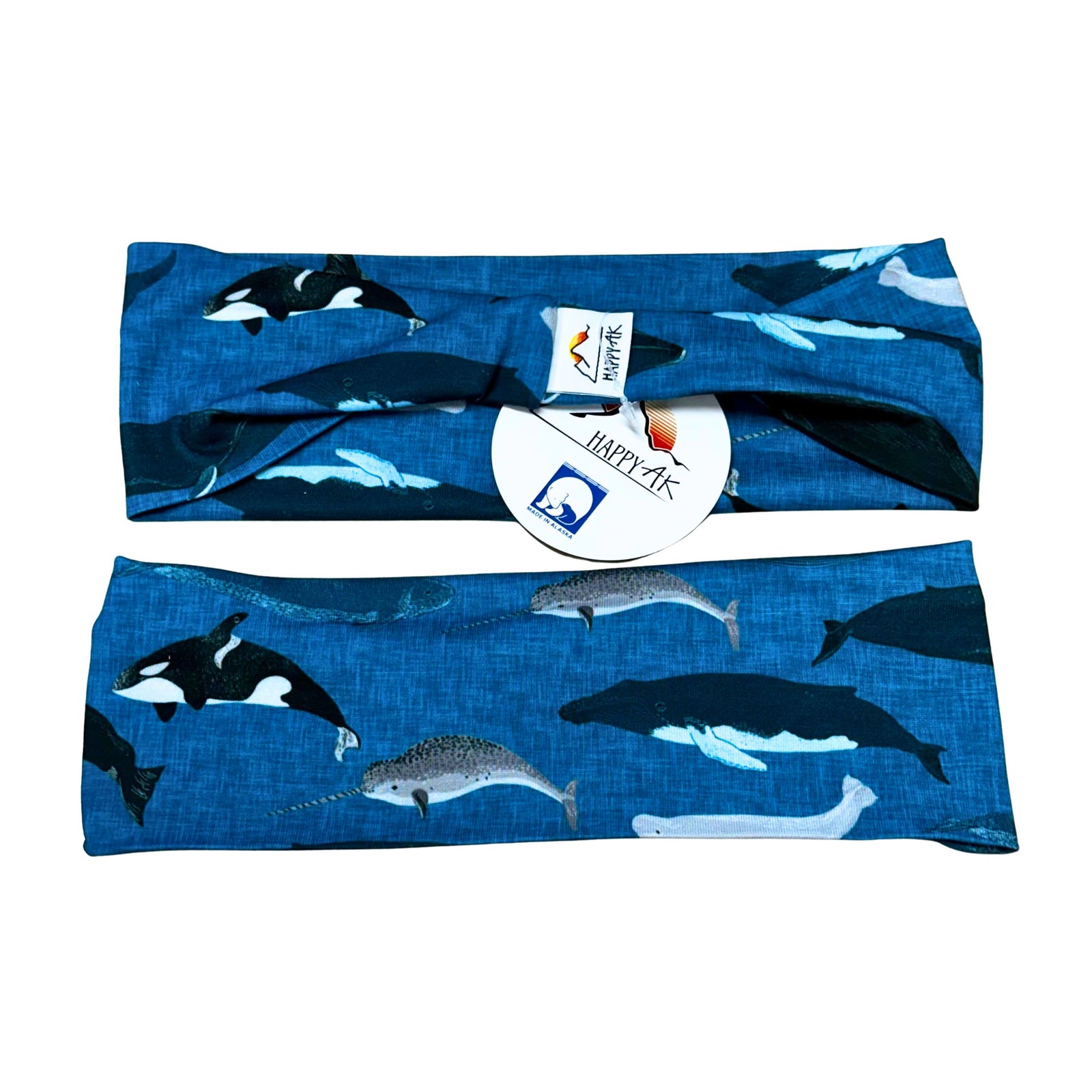 Whales of Alaska Headband