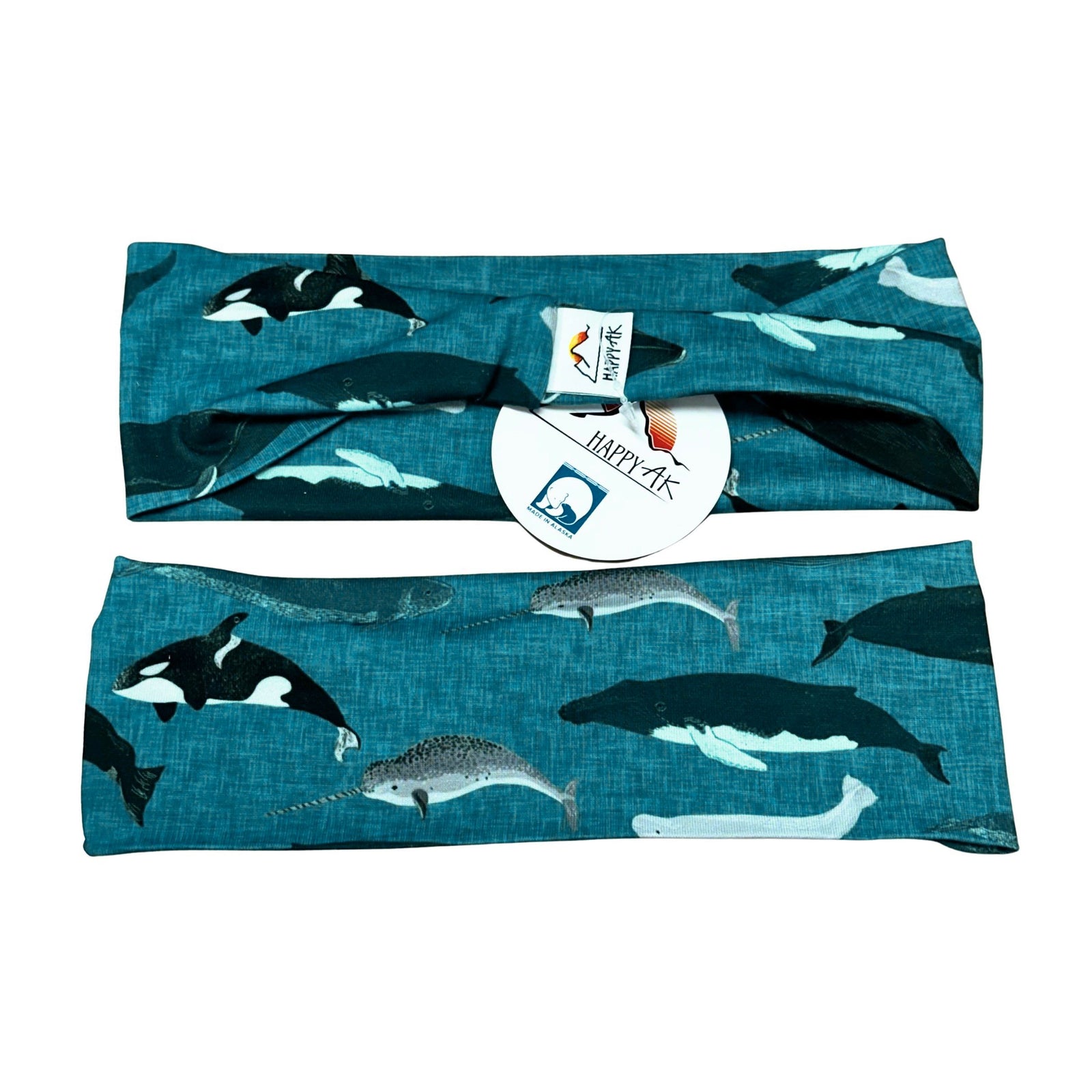 Whales of Alaska Headband