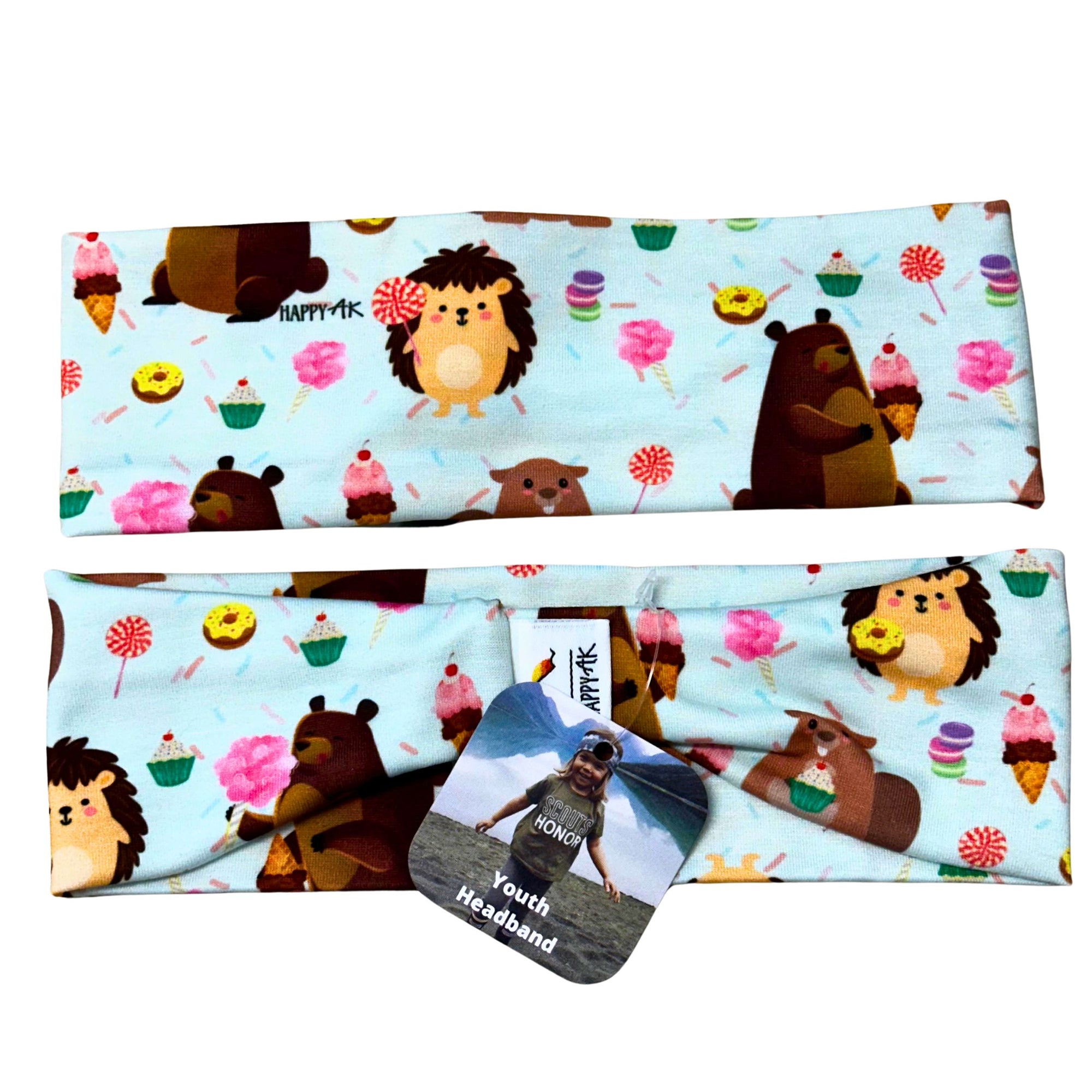 Kids Headband Happy