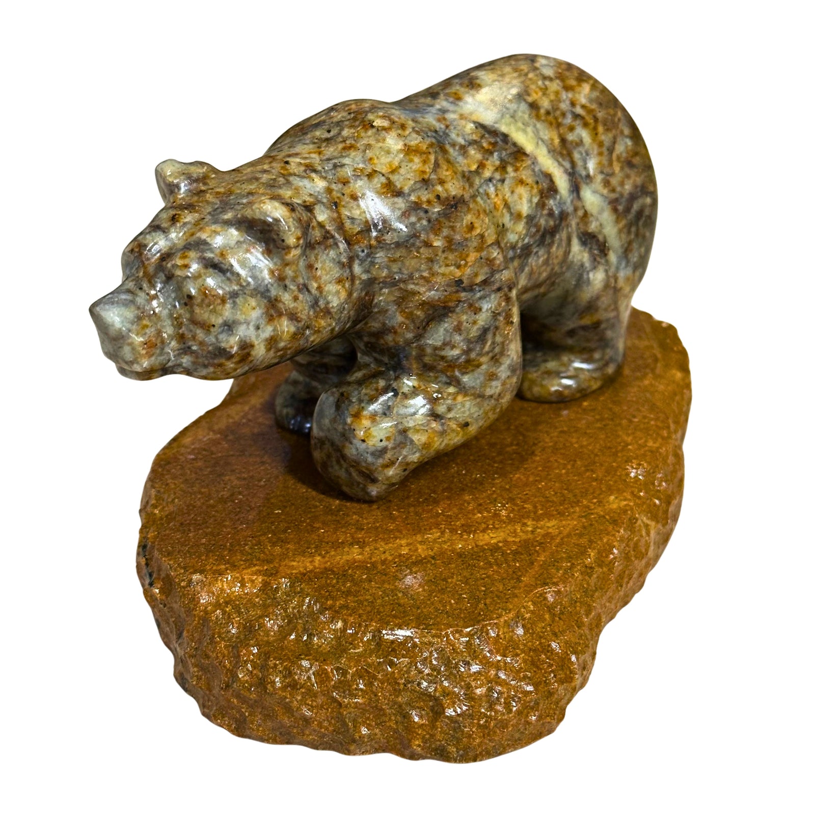 Bruin #7 Soapstone Carving